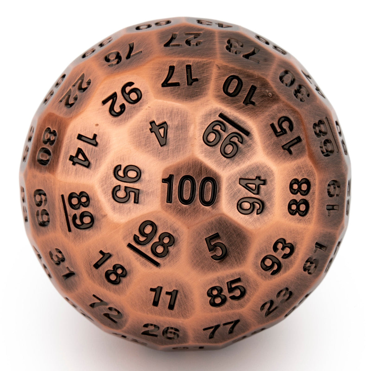 Titan's Fist Metal D100 Dice - Ancient Copper – Hymgho