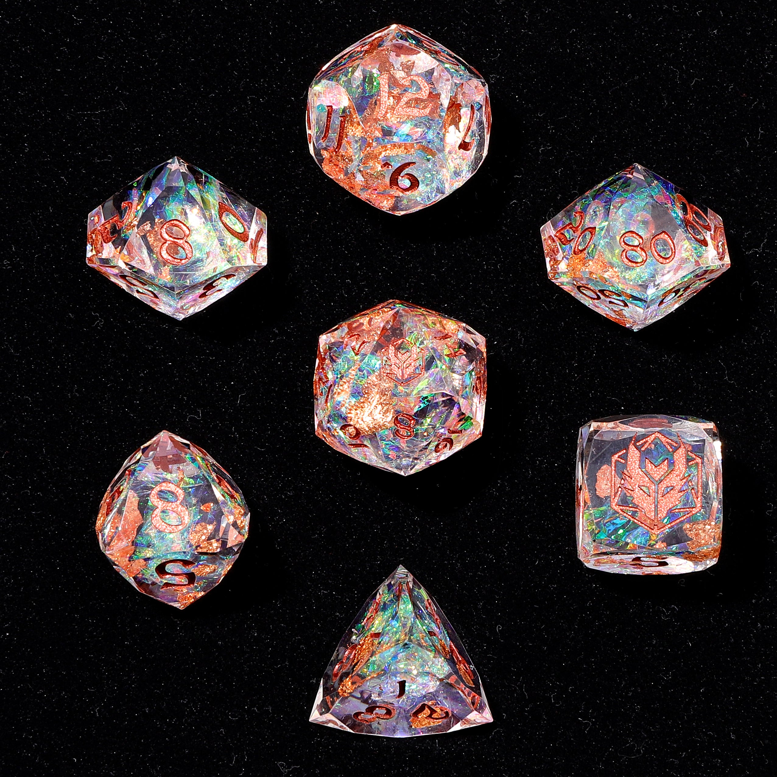 Captured Magic Luster Cut Resin - Opal