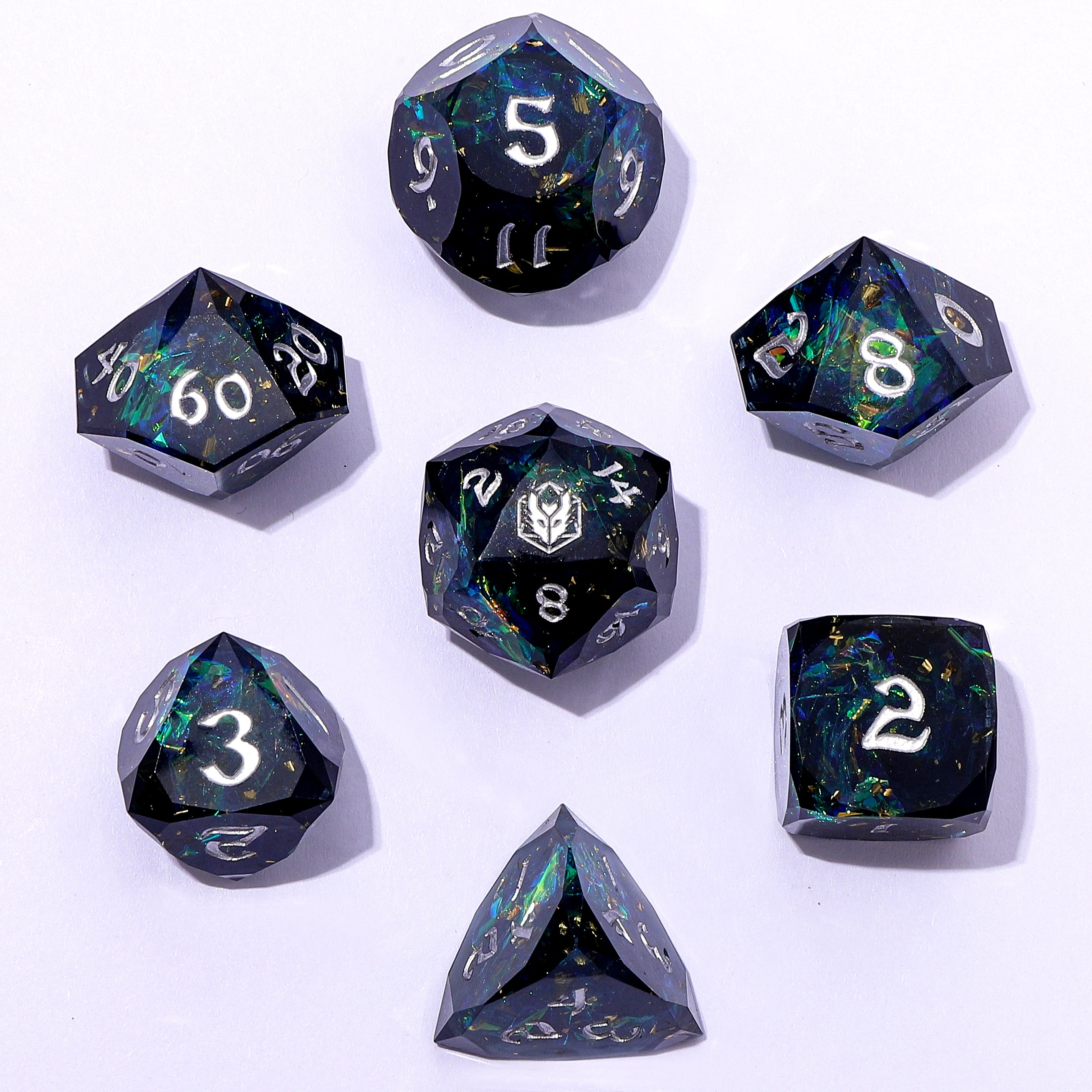 Captured Magic Luster Cut Resin - Starry Night Silver